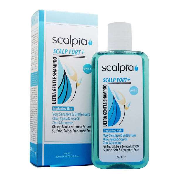 شامپو اسکالپیا مناسب برای موهای بسیار حساس و شکننده