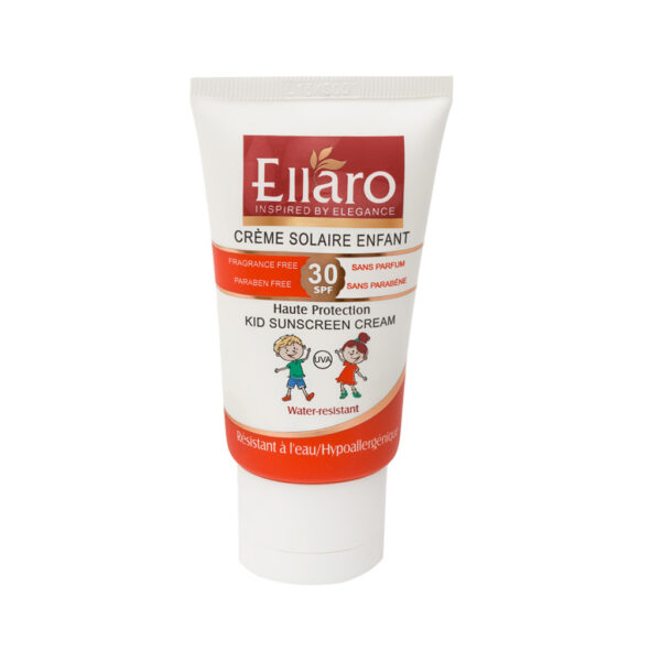 کرم ضدآفتاب کودک الارو SPF30 مناسب انواع پوست ۵۰ میلی لیتری