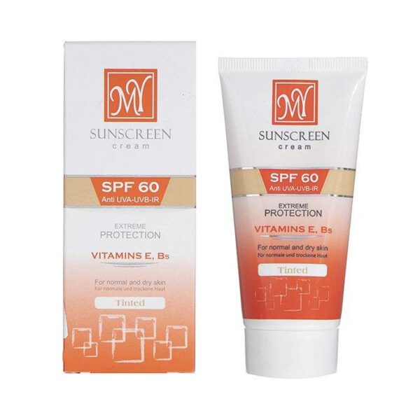 کرم ضدآفتاب SPF60 مای رنگی 50 میلی لیتری
