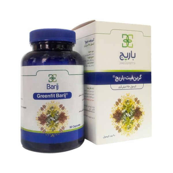 کپسول گرین فیت باریج اسانس 90 عددی