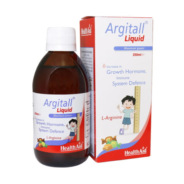 شربت آرژیتال هلث اید مکمل رشد کودک 250 میلی لیتری