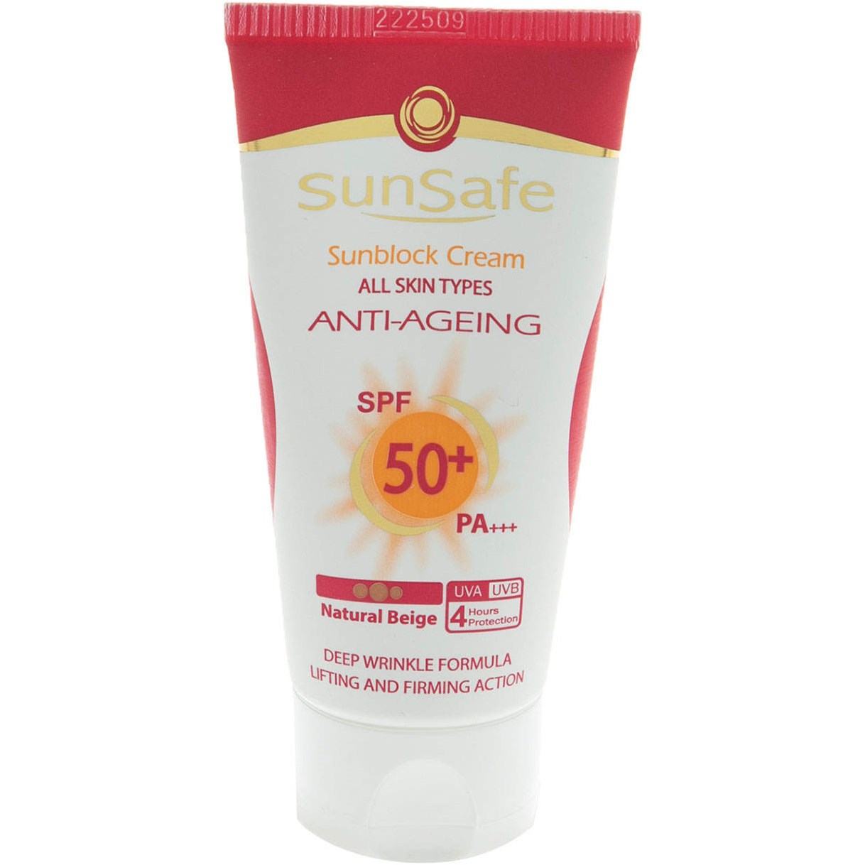 کرم ضدآفتاب سان سیف SPF50 ضد چروک 50 میلی لیتری
