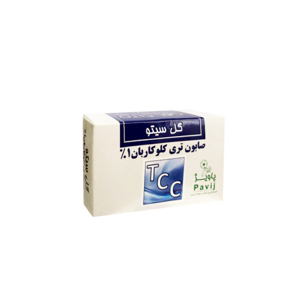 صابون تری کلوکاربان 1 درصد گل سیتو 100 گرمی