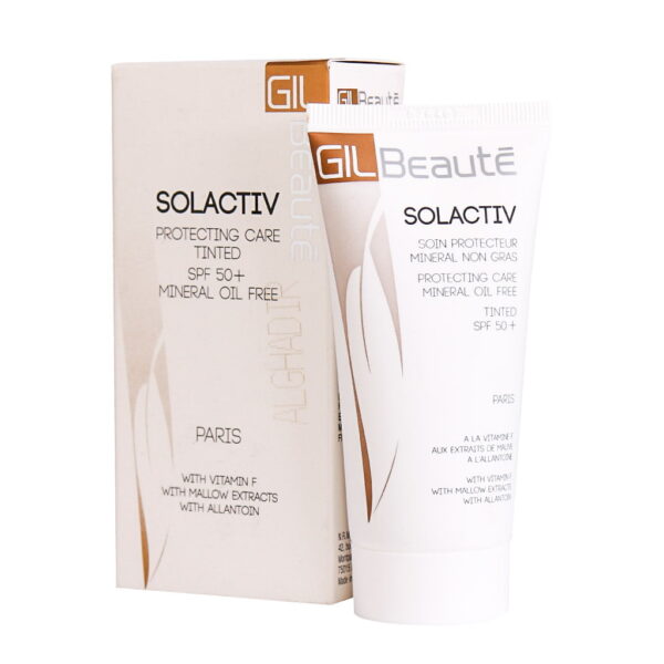 کرم ضدآفتاب ژیل بوته SPF50 مینرال رنگی 50 میلی لیتری