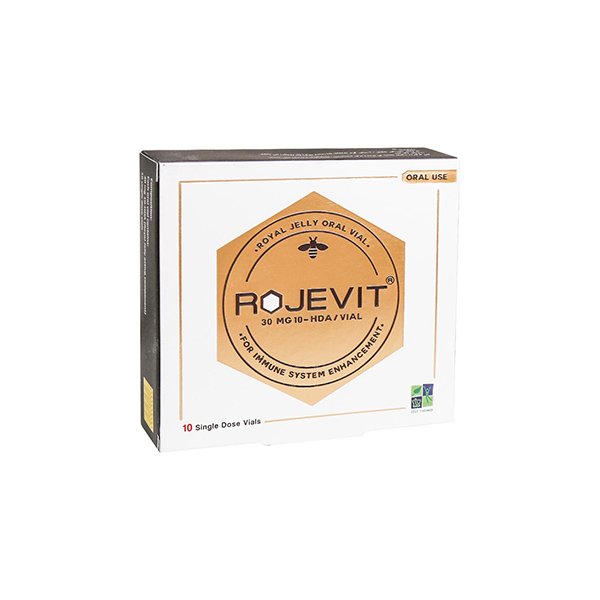 ویال خوراکی ژل رویال روژویت زیست تخمیر 10 عددی