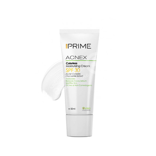 کرم مرطوب کننده ضدآفتاب پریم SPF30 آکنکس 50 میلی لیتری