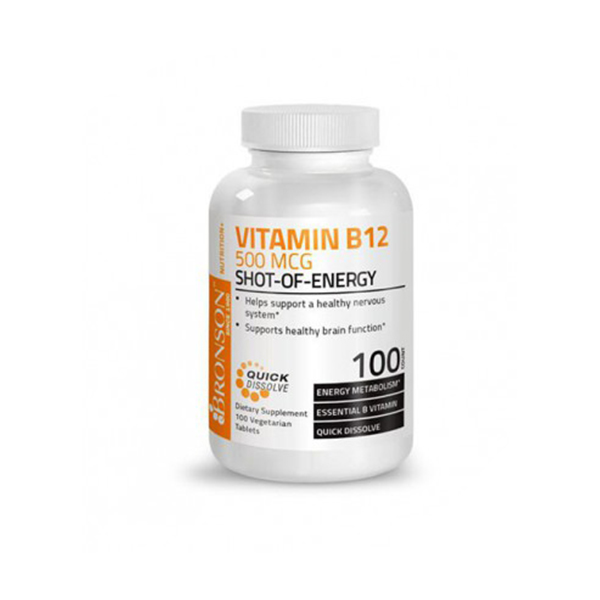 قرص ویتامین B12 برانسون 100 عددی