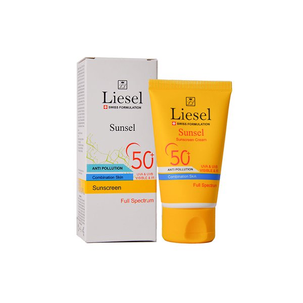 ضدآفتاب سانسل پوست مختلط T1 لایسل 40 میلی لیتری