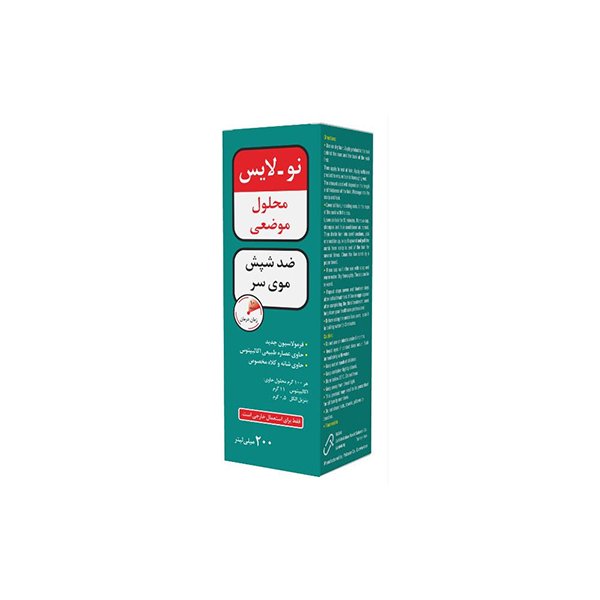 محلول موضعی ضد شپش نو لایس 200 میلی لیتری