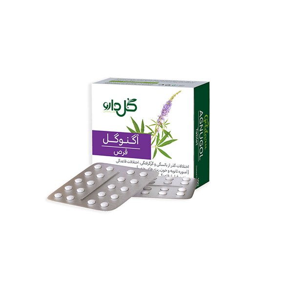 قرص اگنوگل گل دارو 100 عددی