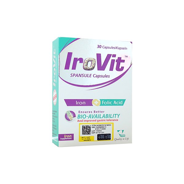 کپسول آیروویت ویتان 30 عددی