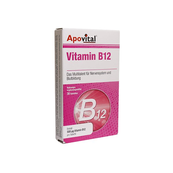 قرص ویتامین B12 آپوویتال 30 عددی