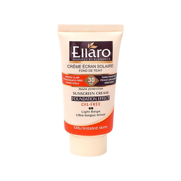 کرم ضدآفتاب الارو SPF30 فاقد چربی رنگ بژ روشن 40 میلی‎ لیتری