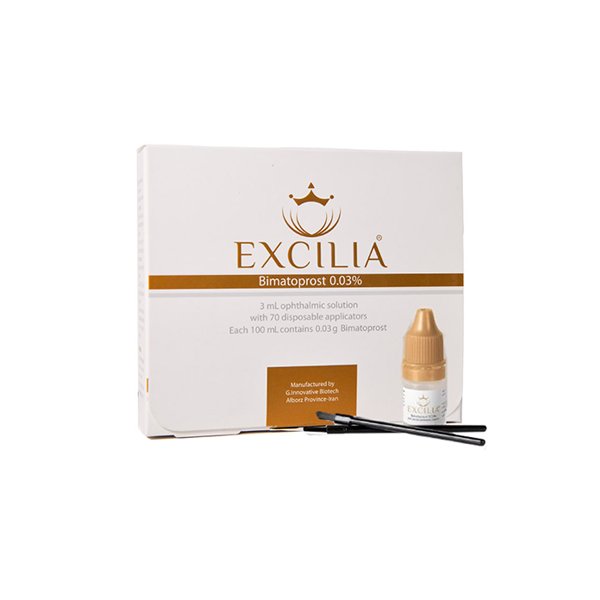 محلول رشد مژه بیماتوپروست 0.03 درصد اکسیلیا 3 میلی لیتری